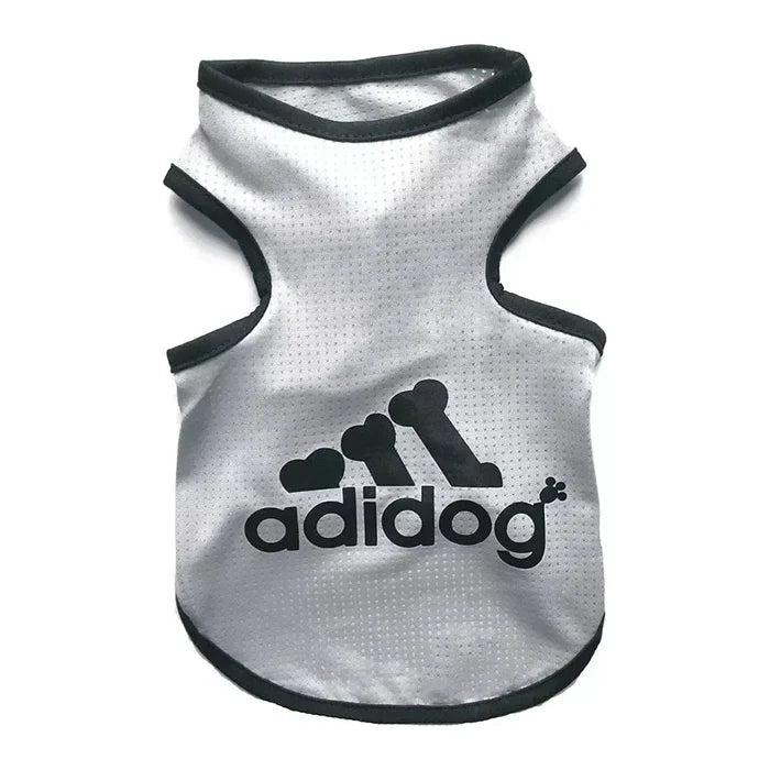 AE Dog Apparel Grey / SM Adi-dog Jersey Dog Tee