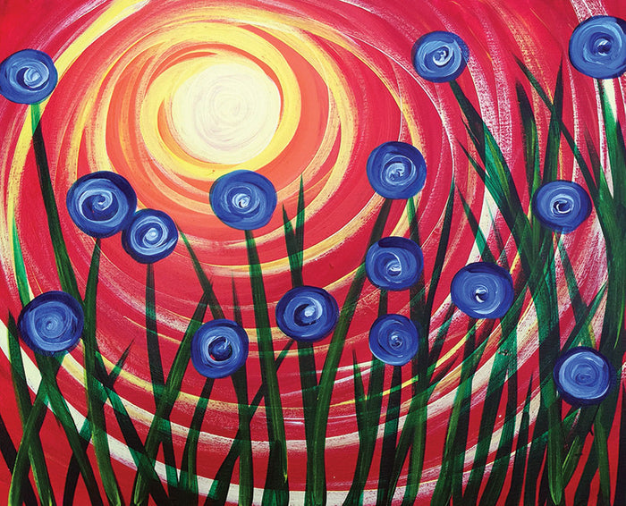 Blue Blooms
