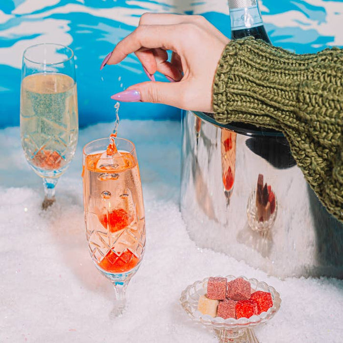 Champagne Chalet Mixer Cube Trio