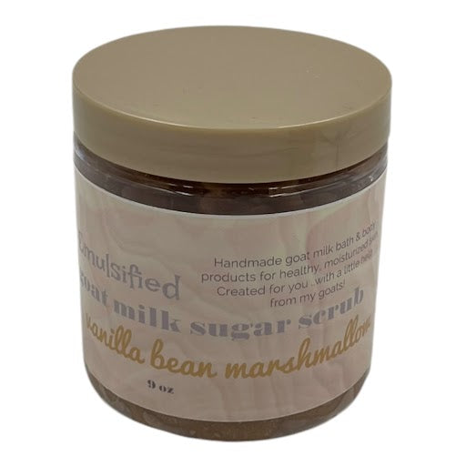 Corinne's Caprines Goat Milk Bath & Body Products - Emulsified Goat Milk Sugar Scrub