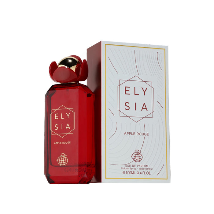 Fragrance World Elysia Apple Rouge Eau De Parfum 100ml Spray