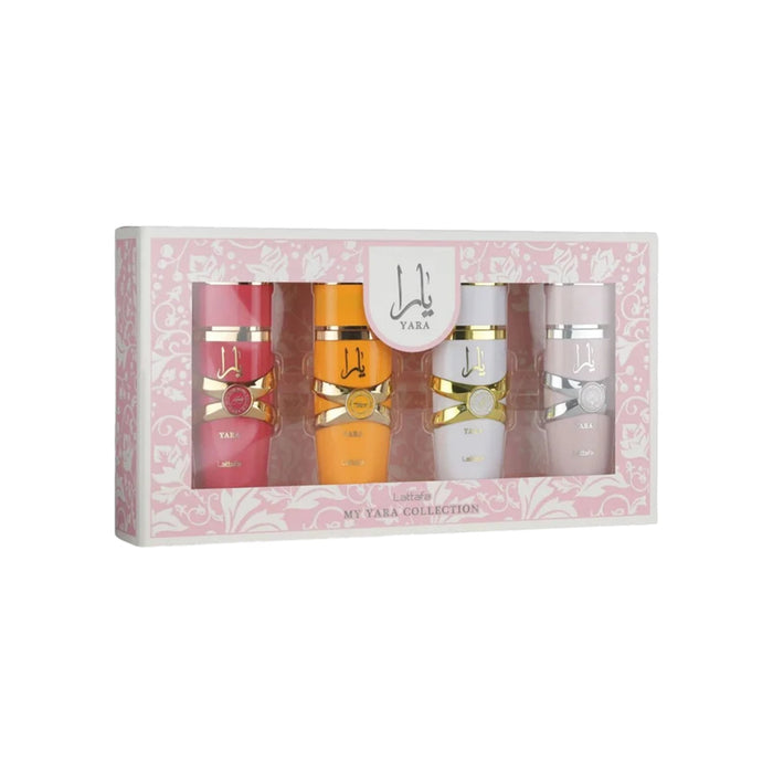 Lattafa My Yara Collection Eau De Parfum 4pcs Gift Set