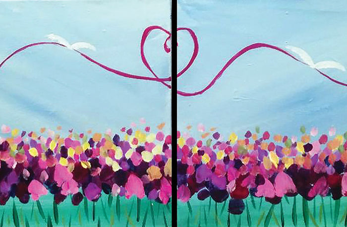 Partner Paint: Dove Love