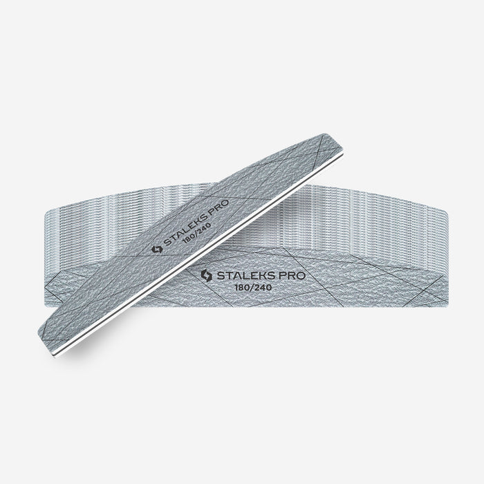 Staleks Crescent mineral nail file SMART 40 180/240 grit (25 pcs) Nail file Staleks