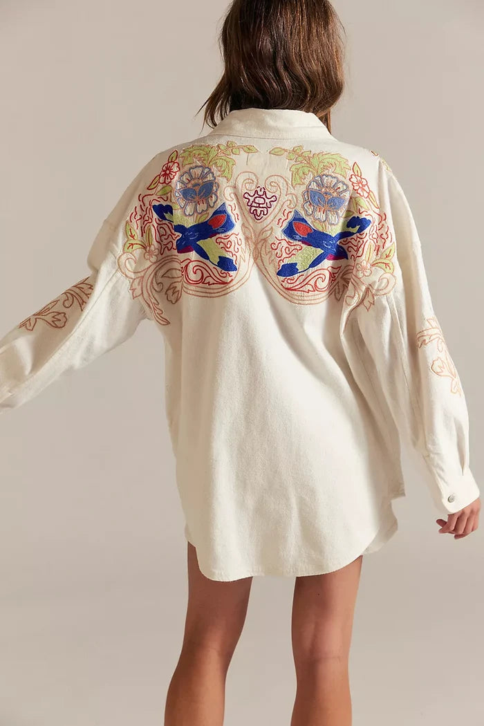 Take Flight Embroidered Shirt