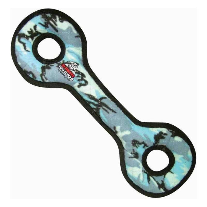 VIP Products/Tuffy dog toys Tuffy Ultimate Tug-o-War Camo Blue Durable Tough Dog Toy