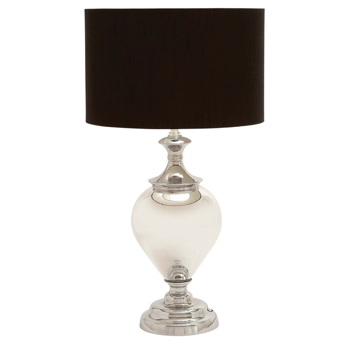 Urban Designs Artisan 29" High Brushed Silver Ceramic Table Lamp
