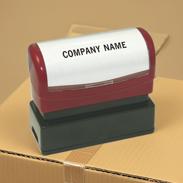1132319 1 Line Custom Stamp Pre-Inked Stamp