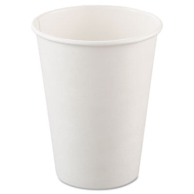 12 OZ WHITE PAPER HOT CUP 1000/CS
