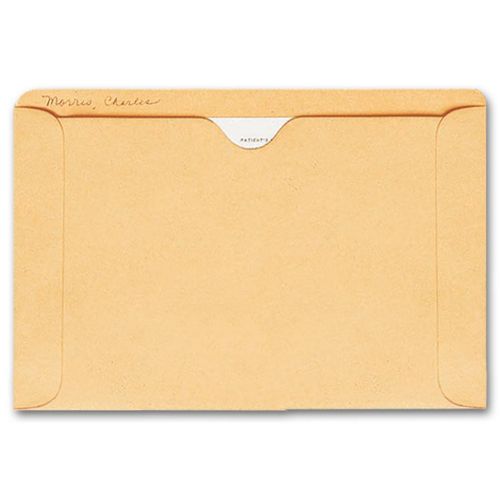1419.1 Straight Tab Card File Pocket 5 1/2 x 8 1/8" Buff QTY 250