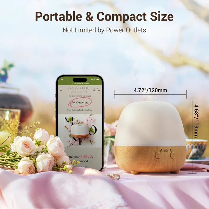150ml Water-Based Cordless Essential Oil Diffuser