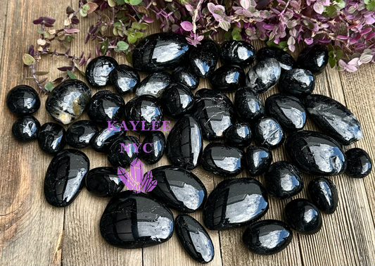 2 Lbs Natural Black Tourmaline Tumble Healing Energy