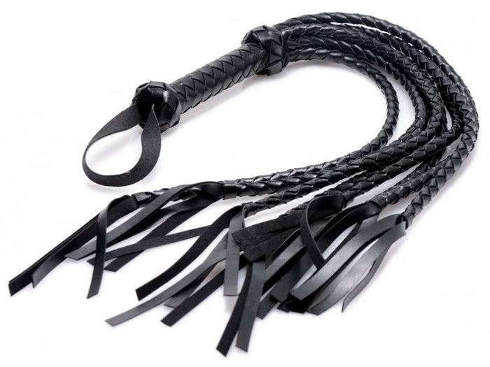 8-Tailed Braided Flogger Image 1