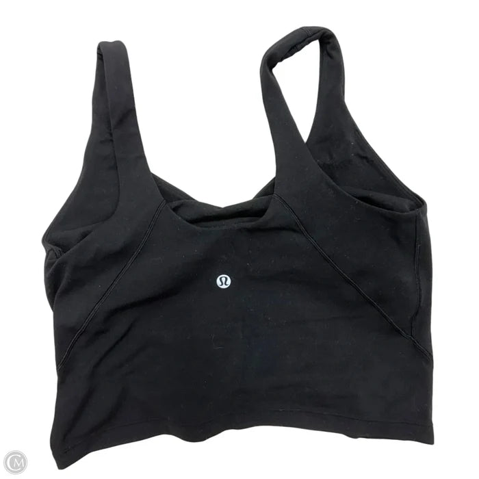 Athletic Bra By Lululemon In Black, Size: M
