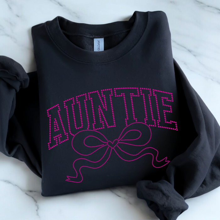 Auntie Bow SPANGLES TRANSFER