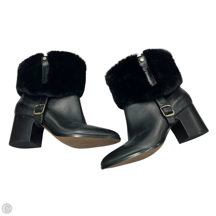Boots Ankle Heels By Vince Camuto In Black, Size: 8.5