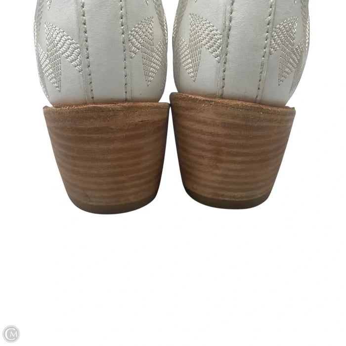 Boots Western By Liberty Black In White, Size: 7
