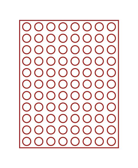 Box for 21.5mm Coins