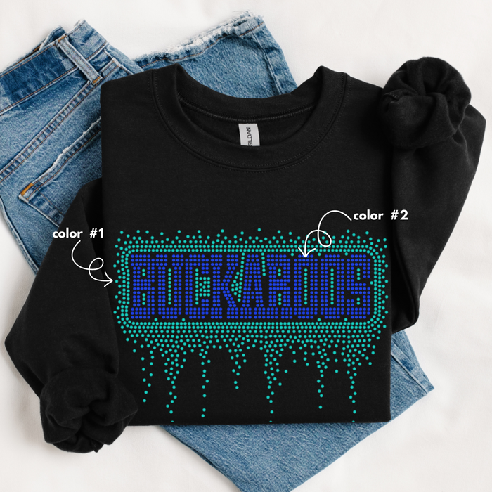 Buckaroos Athletic Drip SPANGLE TRANSFER