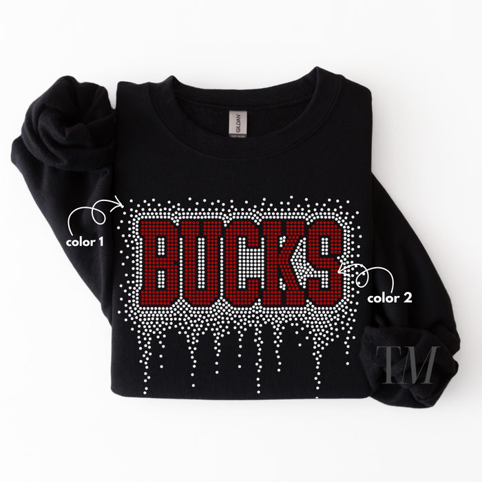 Bucks Athletic Drip SPANGLE TRANSFER