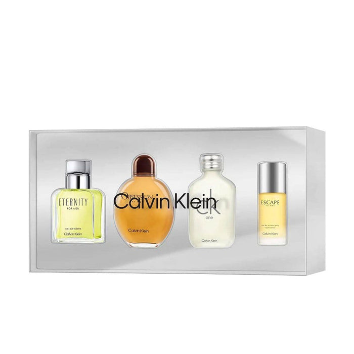 Calvin Klein Eau De Toilette 4x15ml Mens Gift Set