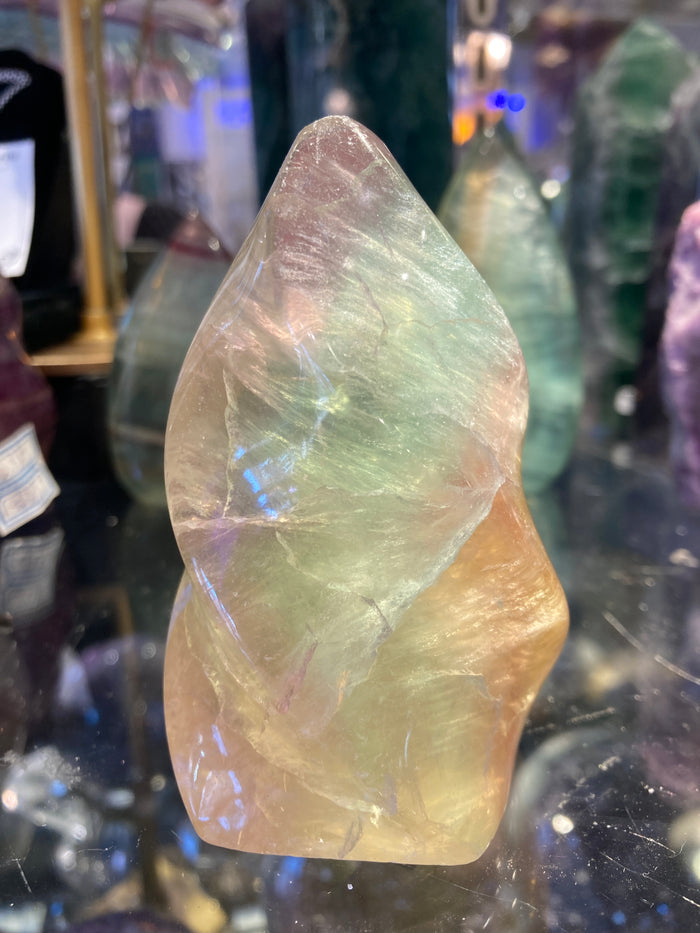 “Candy” Fluorite Twist