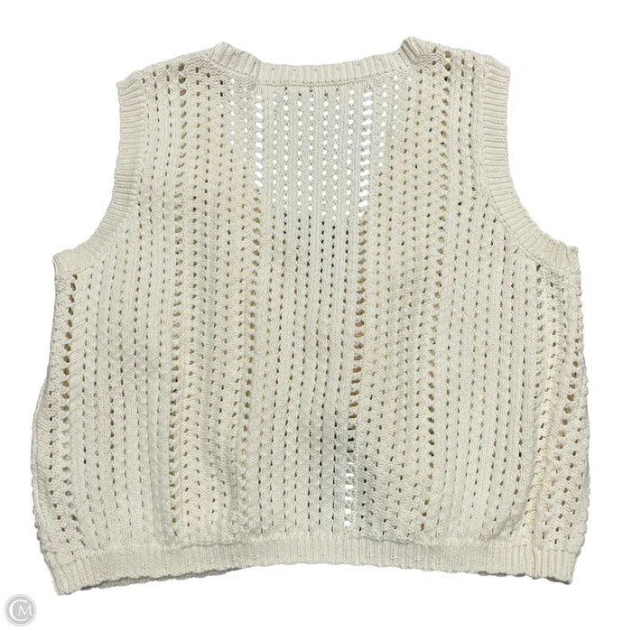 Cardigan By Bailey Rose In Cream, Size: L
