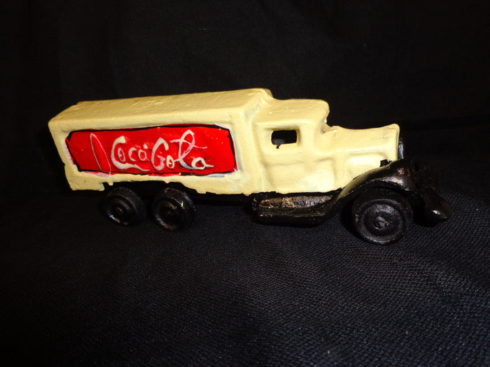 Cast Iron Toy - Coca-Cola Delivery Truck-Jantiques LLC.