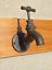 Coat Rack - Retro Style Cast Iron Water Tap 2 on solid wood-Jantiques LLC.