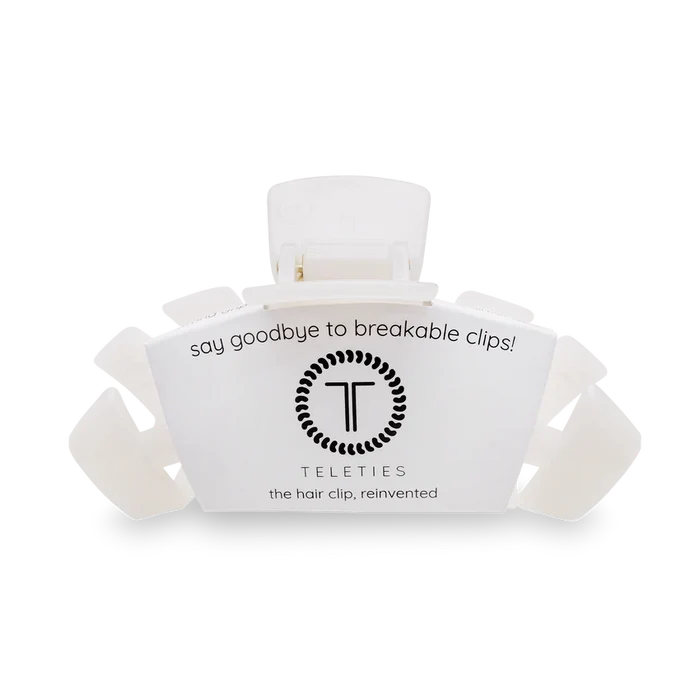 Coconut White Large Hair Clip