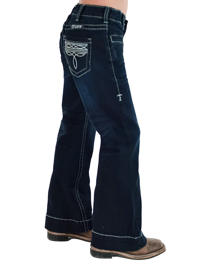 Cowgirl Tuff Girls Bootstitch Jeans
