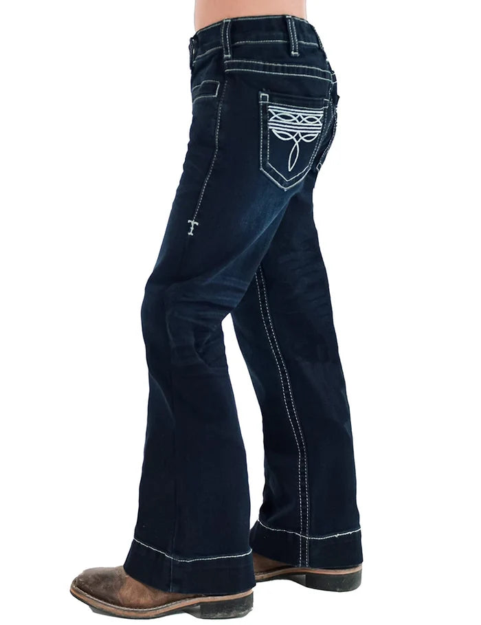 Cowgirl Tuff Girls Bootstitch Jeans