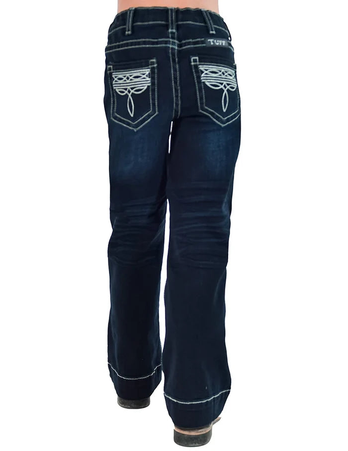 Cowgirl Tuff Girls Bootstitch Jeans