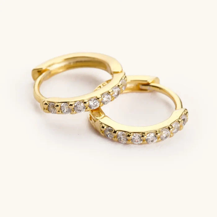 Crystal Huggies- Gold