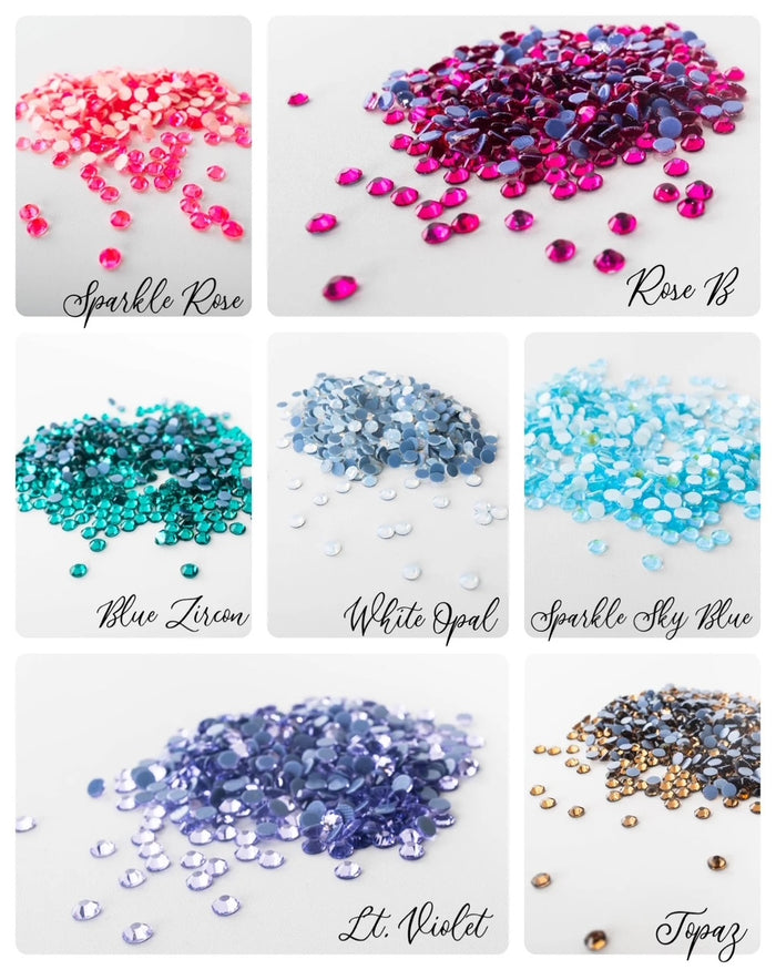 Custom Arched Athletic Scatter RHINESTONE TRANSFER 7-10 BUSINESS DAY TAT