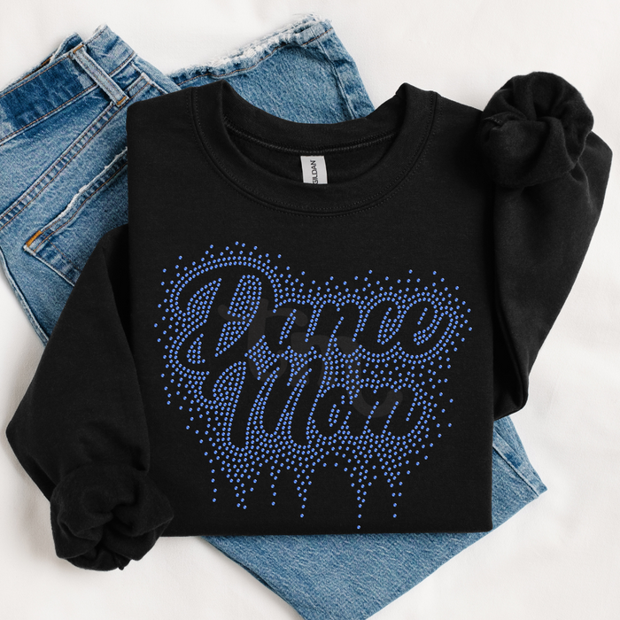 Dance Mom Ombre Drip SPANGLES TRANSFER