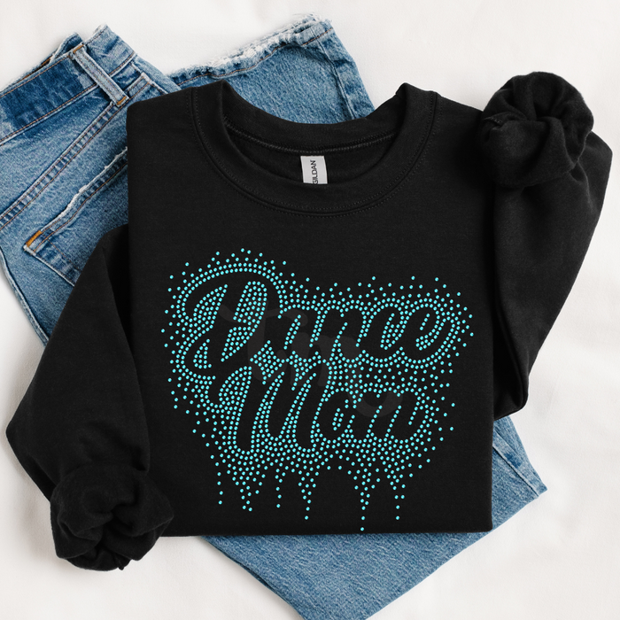 Dance Mom Ombre Drip SPANGLES TRANSFER
