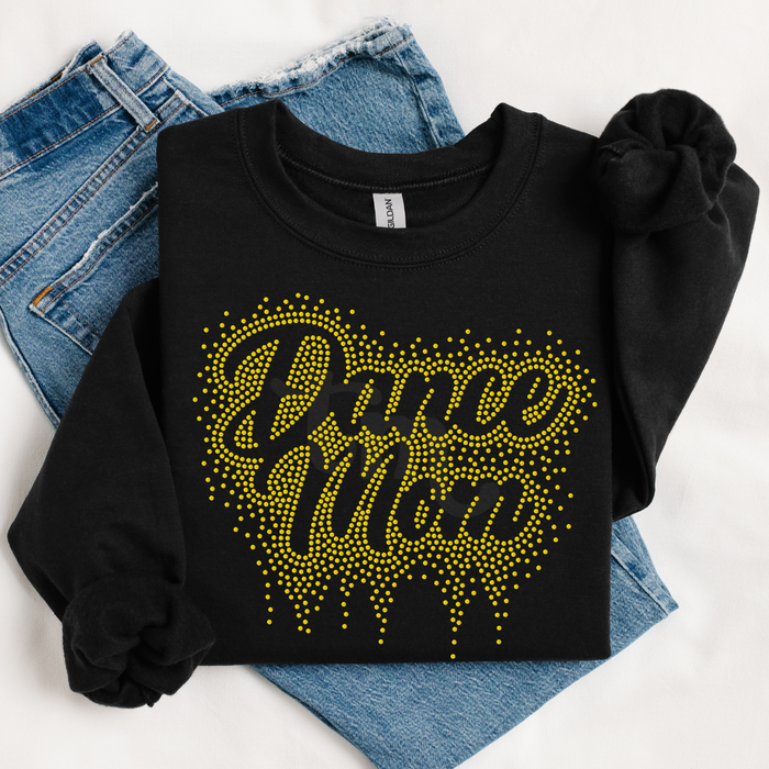 Dance Mom Ombre Drip SPANGLES TRANSFER