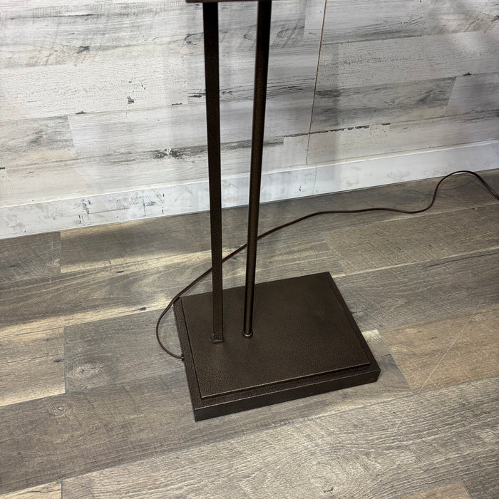 Floor Lamp with Built In End Table