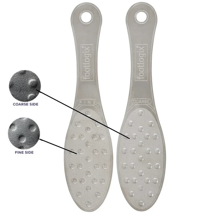 Footlogix Double-Sided Stainless Steel File Footlogix