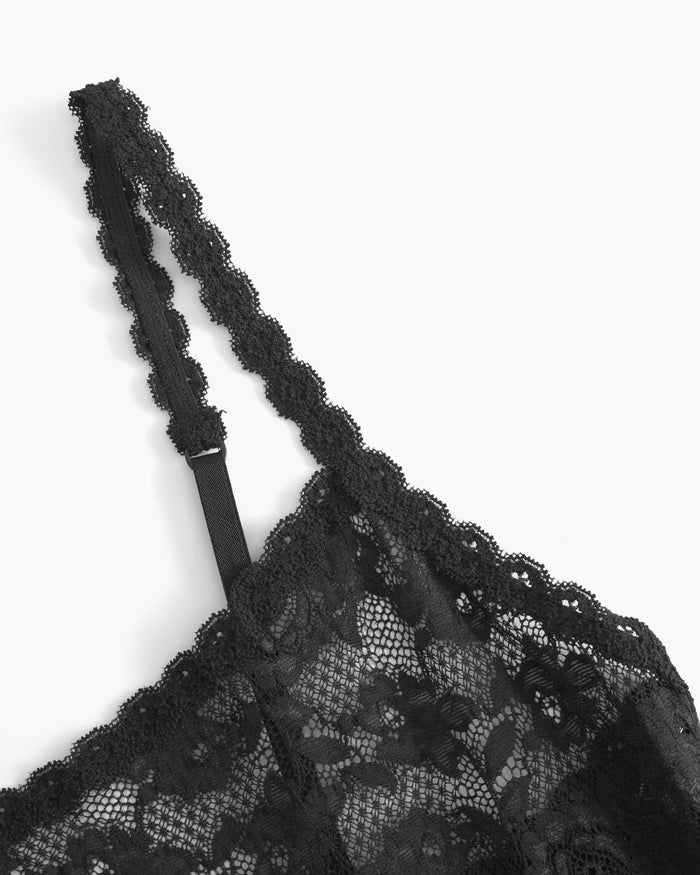 Black Chemise - Never Say Never Foxie Chemise