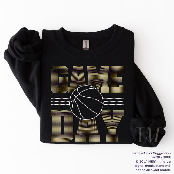 Game Day Basketball SPANGLE TRANSFER