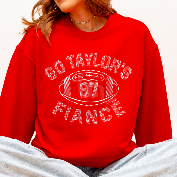 Go Taylor's Fiance Football SPANGLES TRANSFER