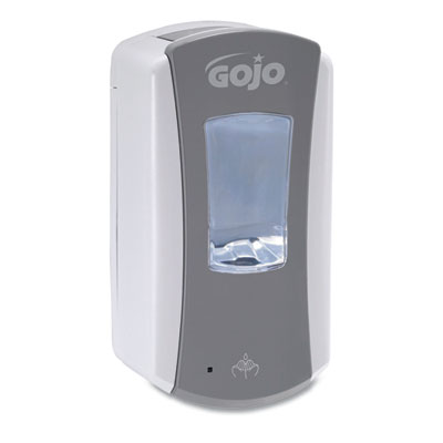 GOJO 1984 1200ml WHITE/GRAY TOUCH FREE LTX FOAM SOAP DISPENSER
