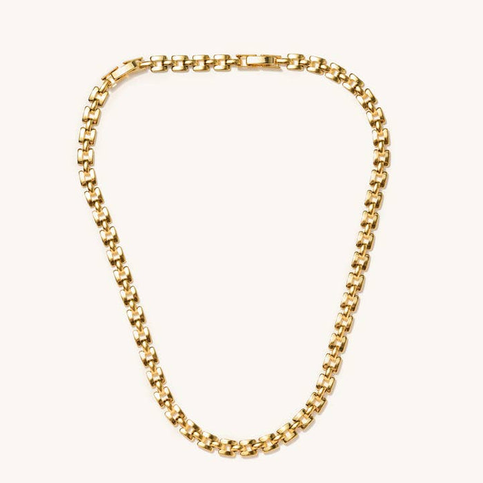 Golden Geo Necklace