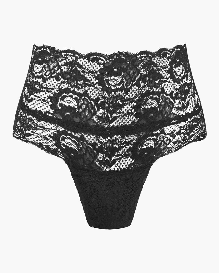 Black Bikini - Never Say Never High Waisted Bikini