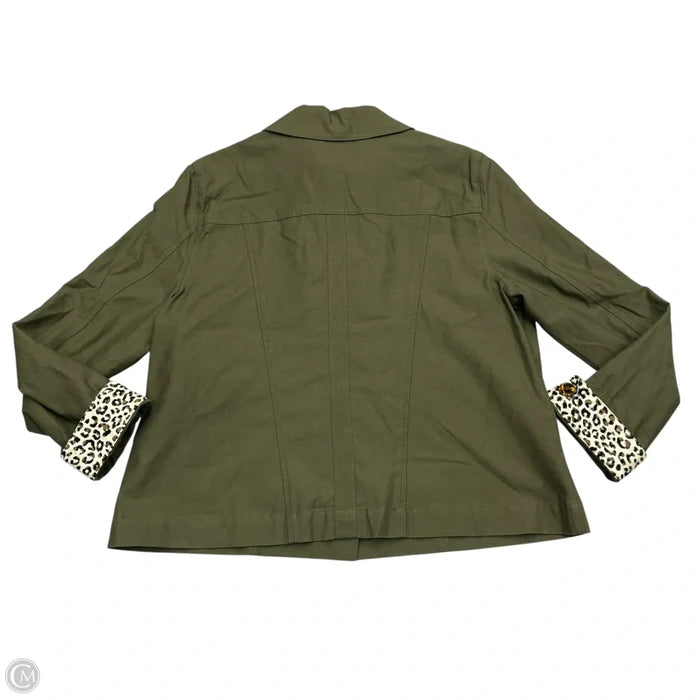 Jacket Utility By Rafaella In Green, Size: Lp