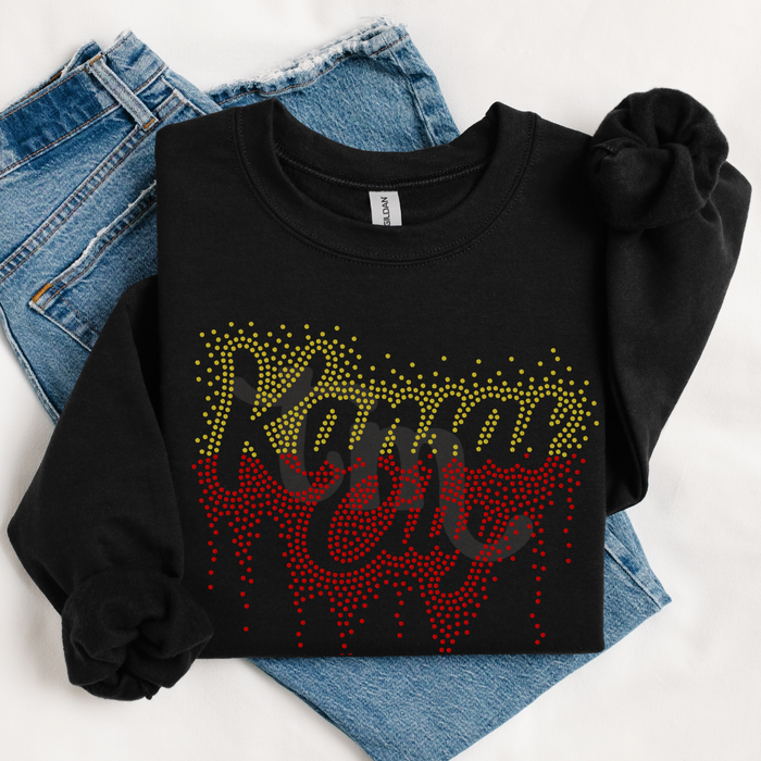 Kansas City Ombre Drip SPANGLE TRANSFER