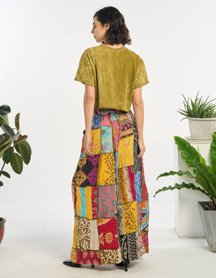 Kathmandu Kantha Cotton Patchwork Pant