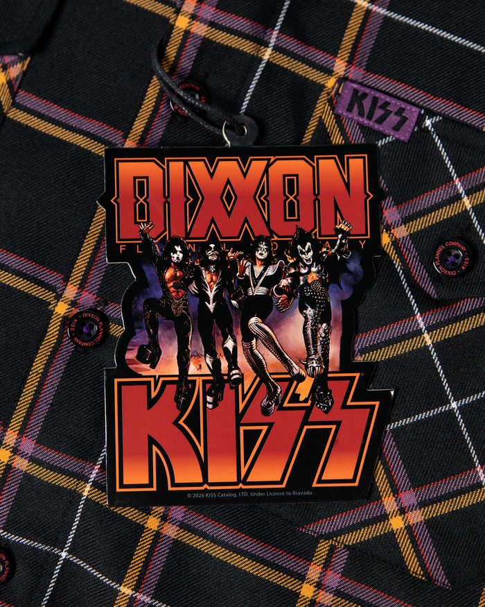 KISS Destroyer Flannel - Dixxon Flannel Co.